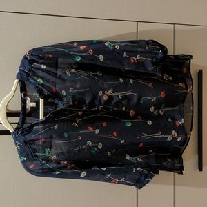Banana Republic Navy Blouse